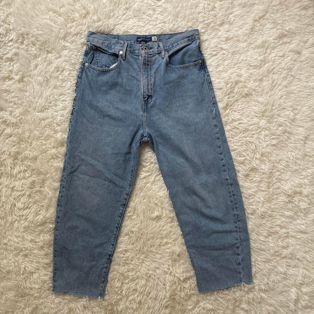 100% Organic Cotton Levi's Made & Crafted denim 90s  baggy jeans genuine Quality